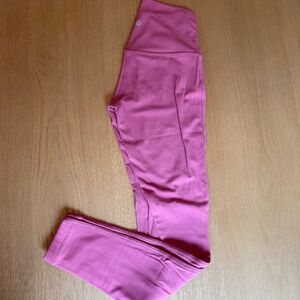 Lululemon 28" Align Leggings Pink Blossom Size 4